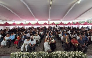 Celebran 57 bodas comunitarias en Acolman en el marco de las Caravanas de Justicia Social