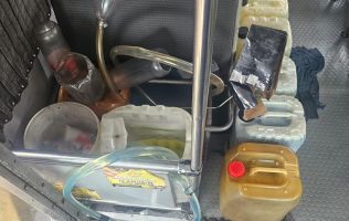 Desmantelan negocio de huachicol