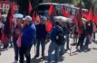 Bloquean maestros Paseo Tollocan y exigen pagos en Toluca