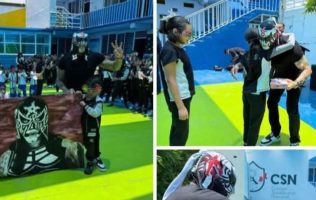 Regresa Penta a la primaria para motivar a los más jóvenes