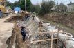 Brindan mantenimiento al muro del Río de Texcoco tras intensas lluvias