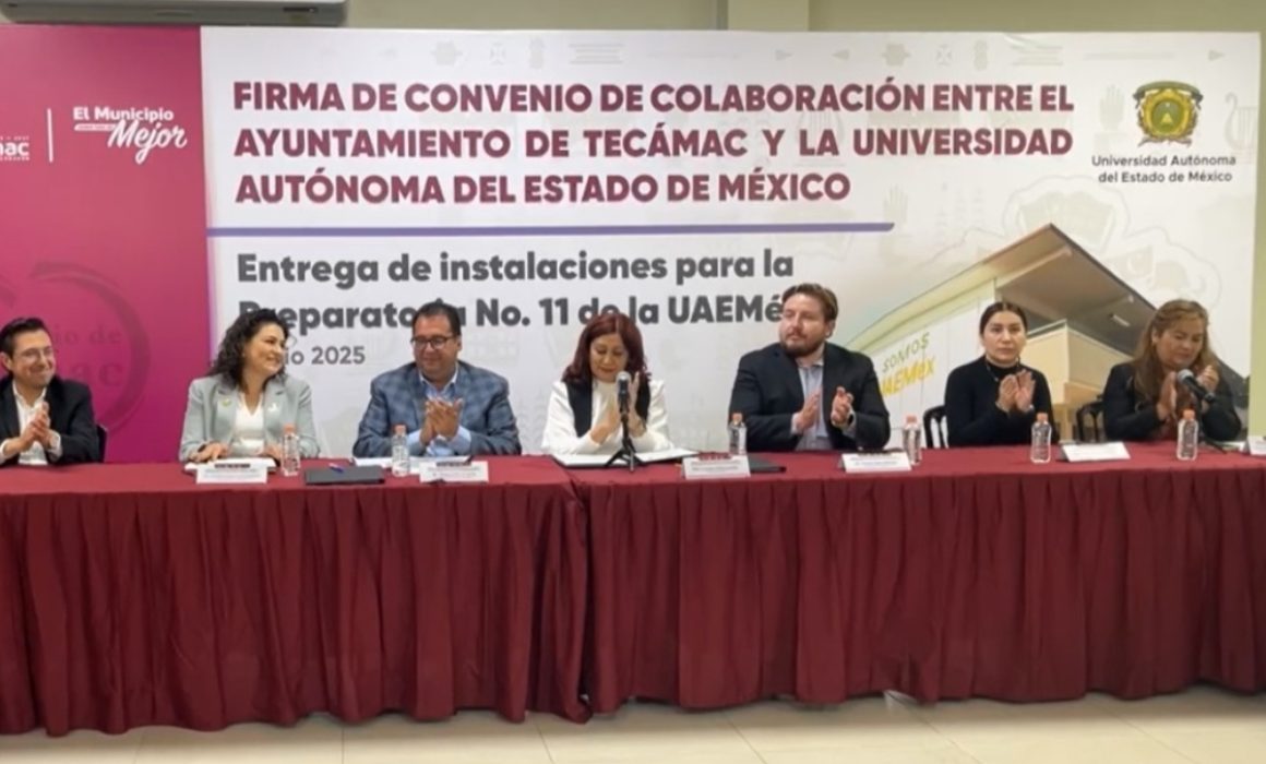 Formalizan apertura de la Preparatoria No. 11 de la UAEMEX en Tecámac