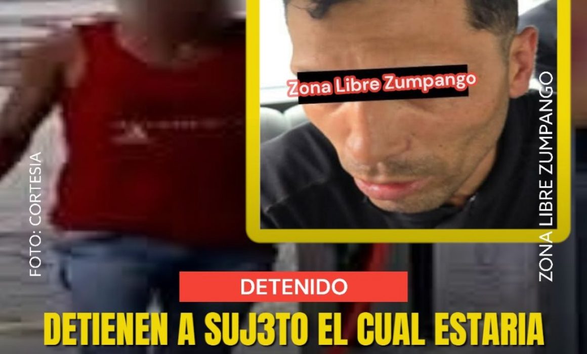 Detienen a presunto asaltante ligado a múltiples robos en Zumpango