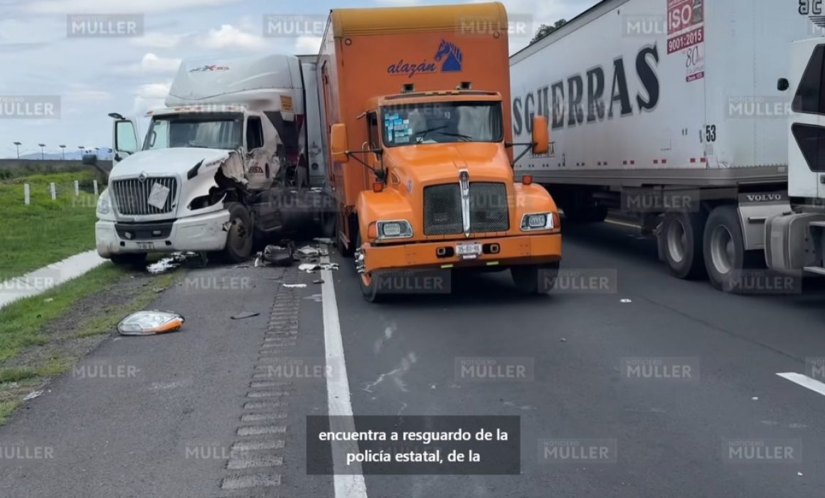 Accidente múltiple en Ecatepec