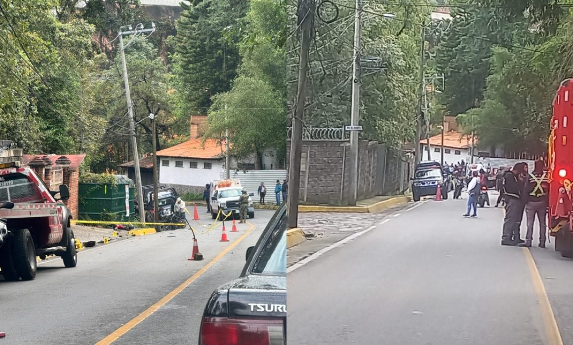 Accidente en Valle de Bravo