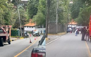 Accidente en Valle de Bravo