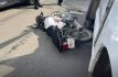 Accidente en moto en la México-Texcoco