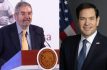 Acuerdan De la Fuente y Marco Rubio reunión en Washington sobre seguridad
