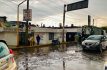 Afectan lluvias intensa a viviendas y vialidades en Cuautitlán
