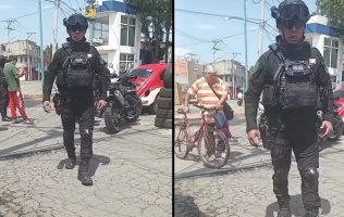 Amenazan a joven con encarcelarlo por grabar en los Reyes de la Paz