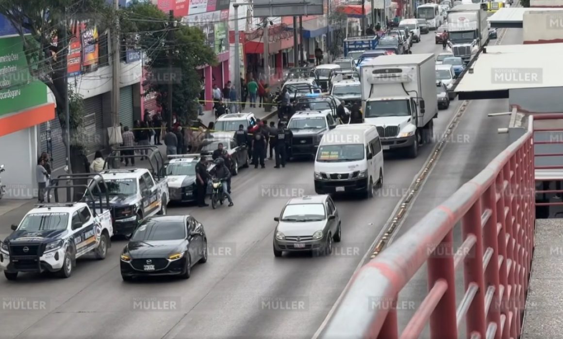 Asesinan a balazos a conductor en la López Portillo