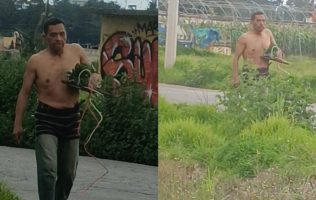 Aterroriza exreo a pobladores de Almoloya de Juárez, le apodan el Matacuaz