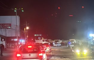Bloquean carreteras del sur como protesta por operativo de seguridad