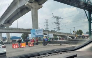 Bloquean habitantes de Ocoyoacac carretera México-Toluca