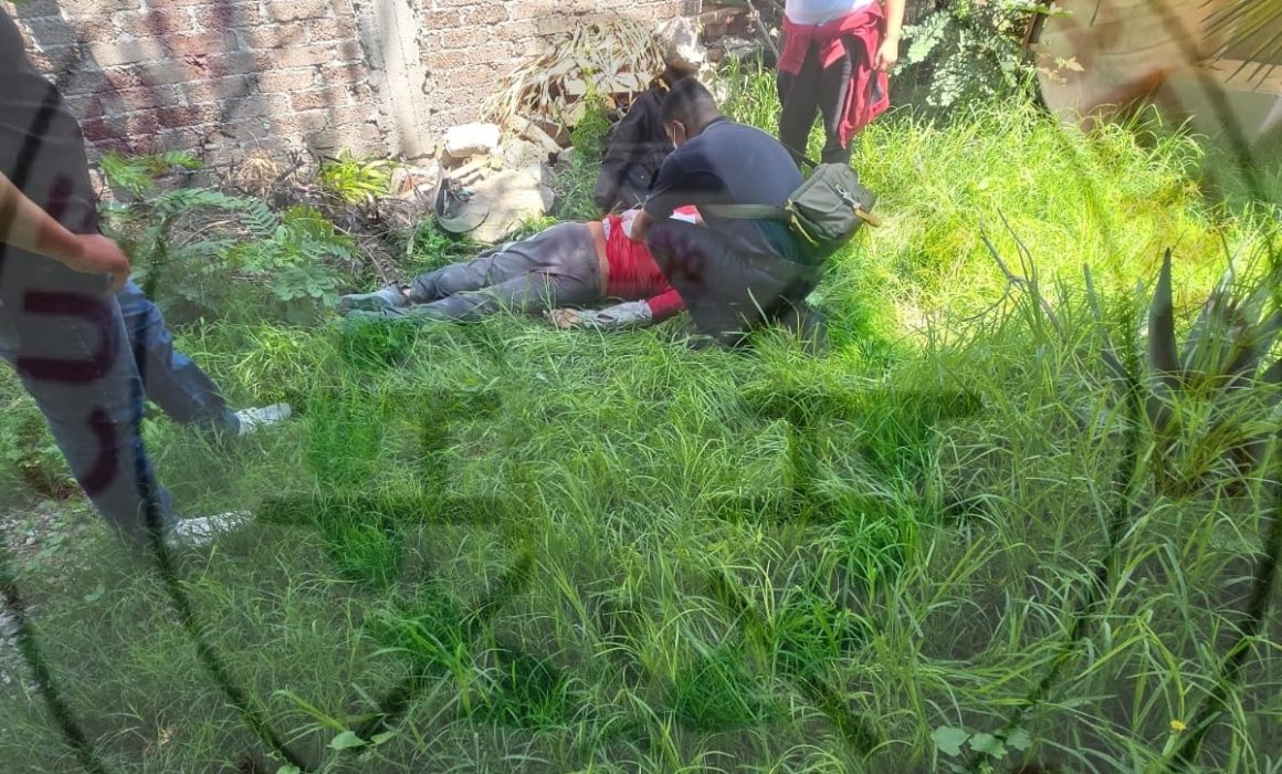 Cae de segundo piso de vivienda en Zumpango y se salva
