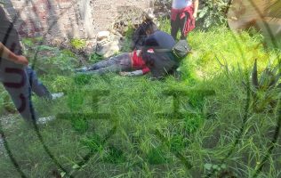 Cae de segundo piso de vivienda en Zumpango y se salva