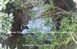 Cae hombre a barranca y pierde la vida en Villa Victoria