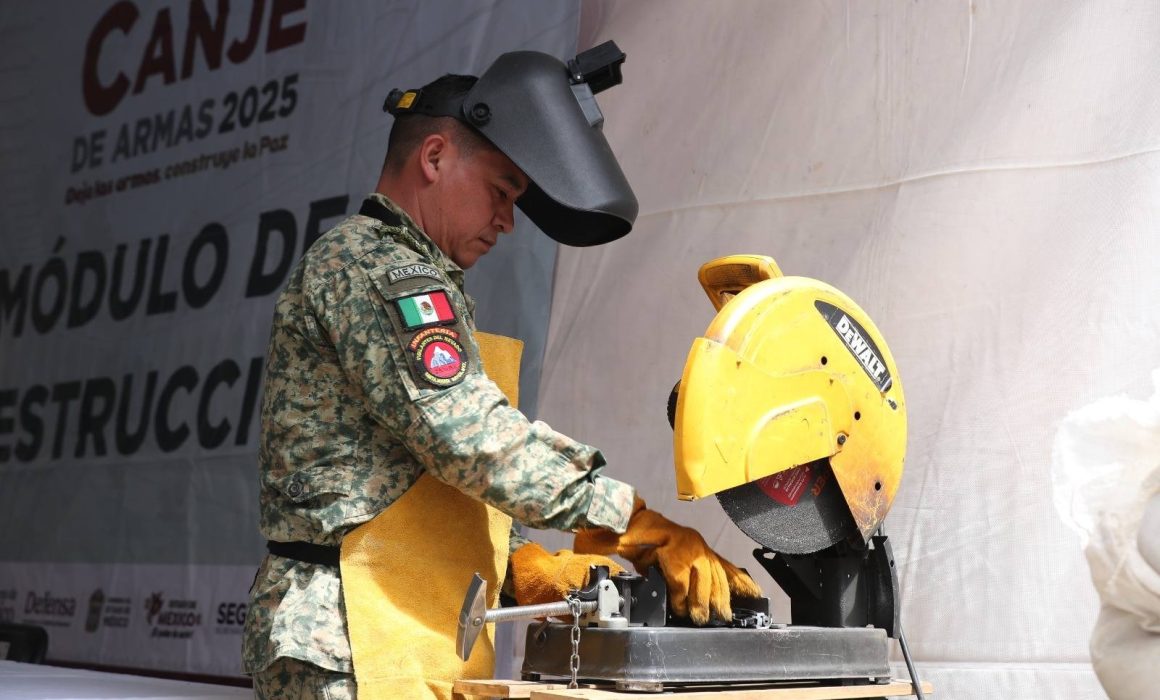 Canje de armas en el Estado de México