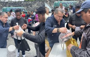 Entregan carne y tortilla a bajo costo en Naucalpan como parte de programa comunitario