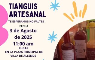 Celebra la cultura en el Tianguis Artesanal de Villa de Allende