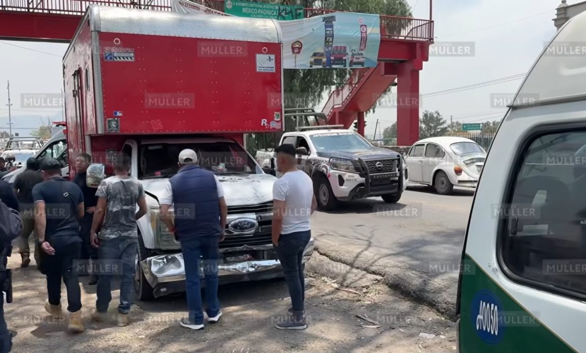 Choque entre unidades deja 5 lesionados, en Ecatepec