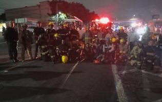 Controlan con éxito quema de pipa en la México-Pachuca
