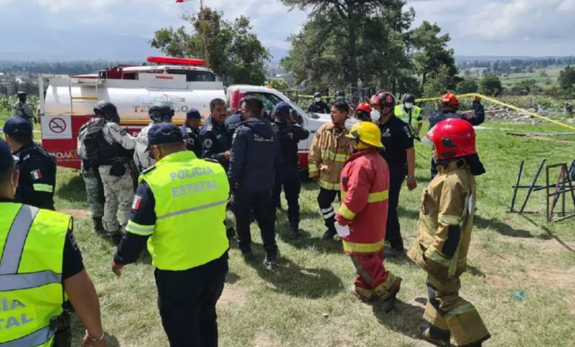 Dejan manta de amenaza e intentan incendiar negocio en Ozumba