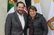 Acude Delfina Gómez al Congreso del Estado de México