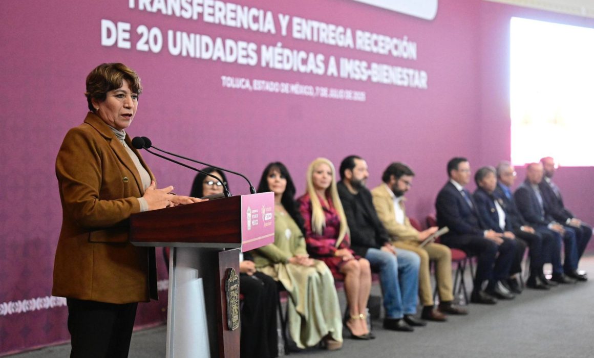 Delfina Gómez da paso hacia la atención médica gratuita