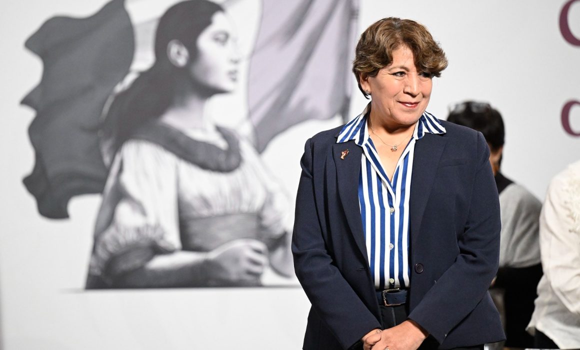 Respalda Delfina Gómez Estrategia Nacional contra la Extorsión