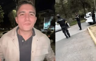 Denuncia ciudadano retén irregular y logra liberar vialidad