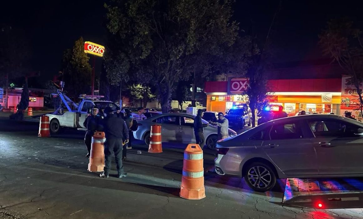 Detienen a 36 personas por conducir en estado de ebriedad en Toluca