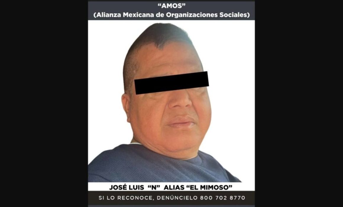 Detienen a José Luis N El Mimoso acusado de extorsión y despojos