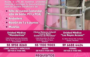 Entregará DIF de Tecámac aparatos funcionales