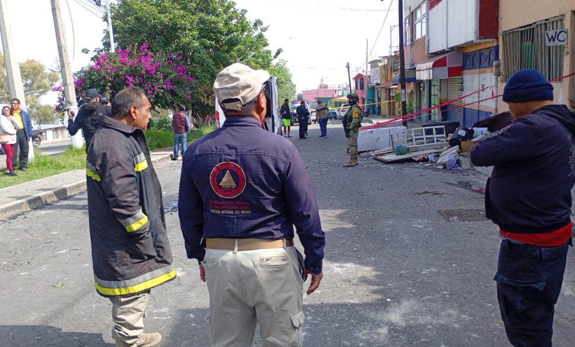 Fallece mujer en explosión en Tultitlán