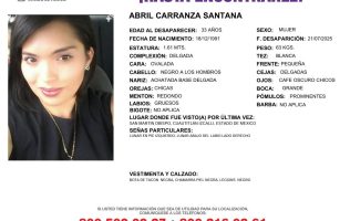 Desaparece mujer tras asistir a entrevista de trabajo en Cuautitlán Izcalli