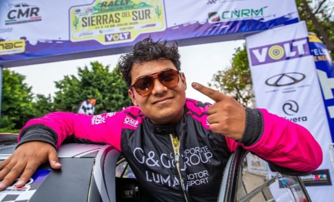 Gana Piloto de 16 años Rally Sierras del Sur