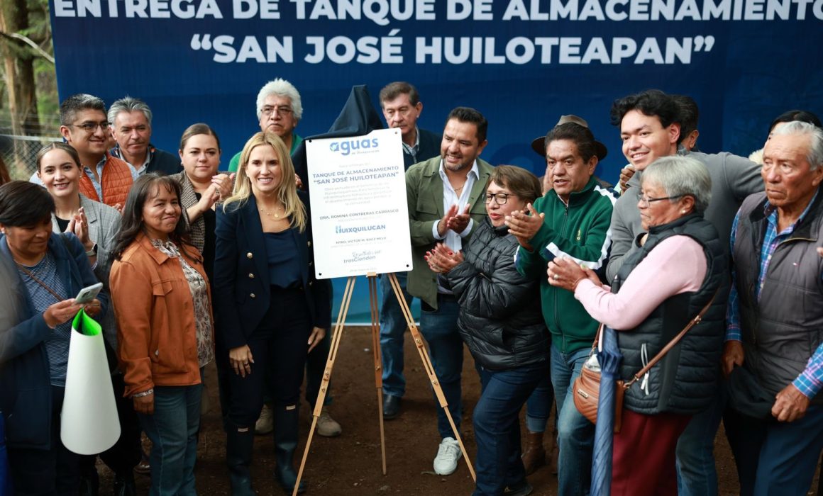 Garantiza Huixquilucan abasto de agua con nueva infraestructura
