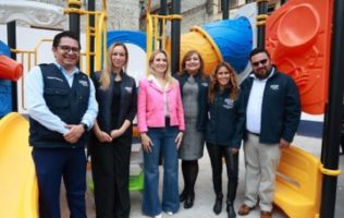 Habilitan nuevo espacio recreativo en Huixquilucan para niños