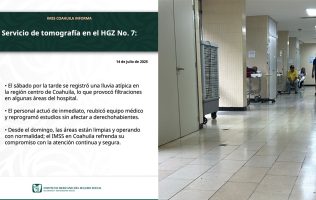 Exhiben deficiencia en la inversión del Hospital General del IMSS