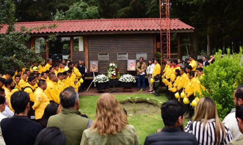 Honran con firmeza la valentía forestal en el Edomex