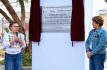 Inaugura Delfina y Sánchez Osorio parque lineal en Acolman