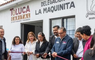 Inauguran oficinas delegaciones de la Maquinita en Toluca