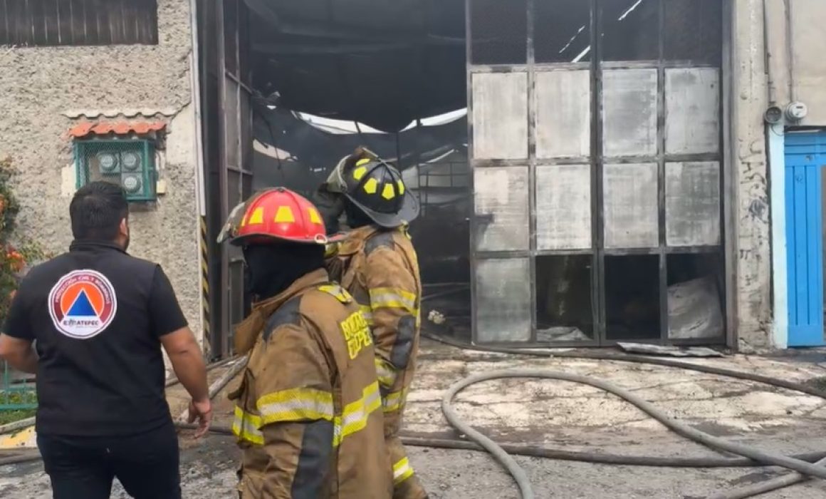 Incendio en Ecatepec