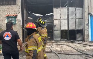 Incendio en Ecatepec