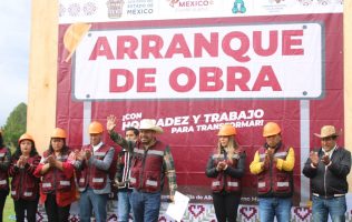 Inicia Villa de Allende obra de infraestructura con concreto hidráulico