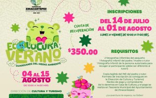 Inicia Zinacantepec conciencia ecológica con curso de verano infantil