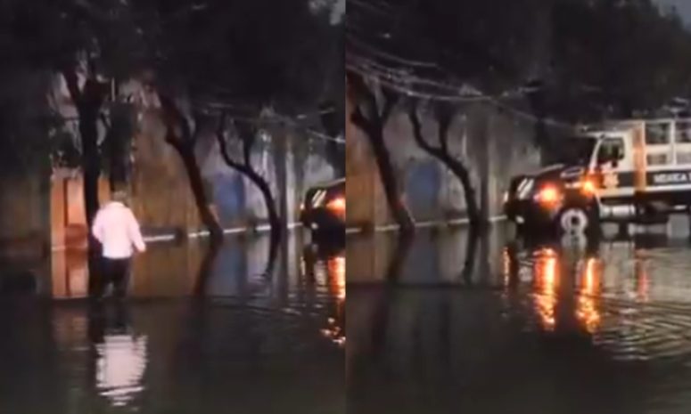Dejan a Ecatepec bajo el agua inundaciones por fuertes lluvias