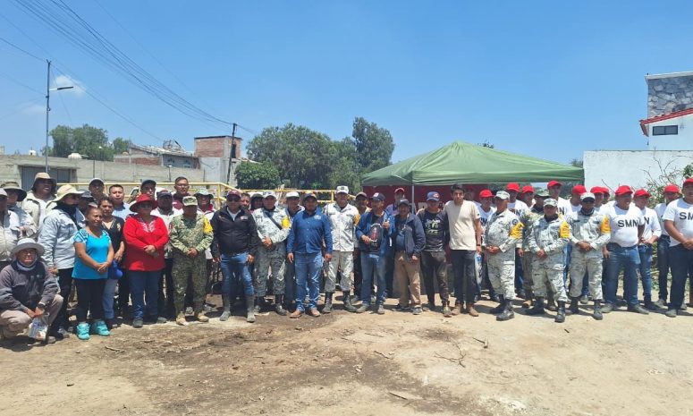 Limpian Río Papalotla para proteger tierras agrícolas en Edomex