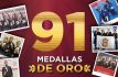 Llega Edomex a 91 oros en la Olimpiada Nacional